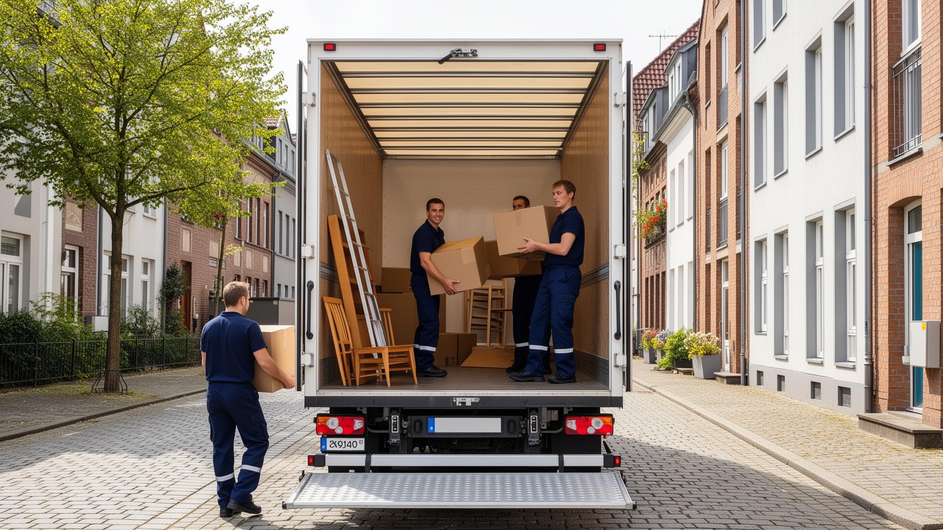 K4 Münster Team bei einer Haushaltsauflösung